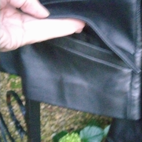 AK Anne Klein Women's Leather design details. Blazor/Jacket size 14 - Picture 4 of 15